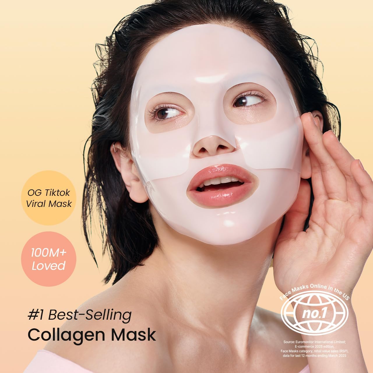 BIODANCE Bio-Collagen Real Deep Mask, Hydrating Overnight Hydrogel Mask, Pore Minimizing, Elasticity, Plumping Improvement, Korean Skincare, Stocking Stuffers for Teen Girls | 1.19oz(34g) x 4ea - SKIN TRUST