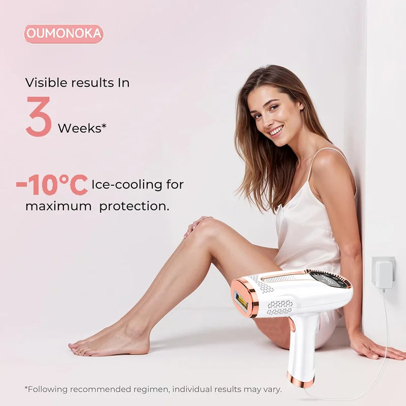 Painless IPL Hair Removal Device - SKIN TRUST