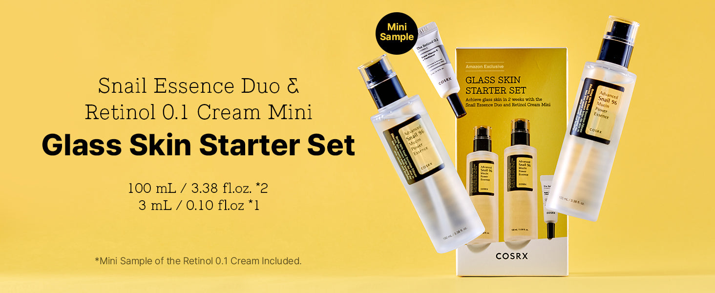 COSRX Snail Mucin 96% Power Repairing Essence 100ml, Hydrating Serum for Face with Snail Secretion Filtrate for Dull Skin & Fine Lines, Korean Skincare - SKIN TRUST